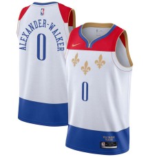 New Orleans Pelicans #0 Nickeil Alexander-Walker Jersey -2020-2021City