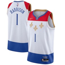 New Orleans Pelicans #1 Andrew Harrison Jersey -2020-2021City