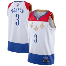 New Orleans Pelicans #3 Anthony Morrow Jersey -2020-2021City