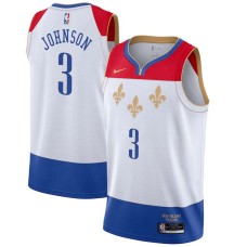 New Orleans Pelicans #3 Stanley Johnson Jersey -2020-2021City