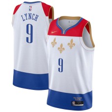 New Orleans Pelicans #9 George Lynch Jersey -2020-2021City