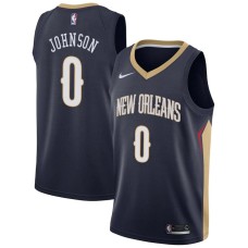 New Orleans Pelicans #0 Orlando Johnson Jersey -Navy