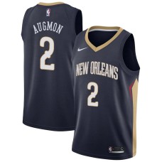 New Orleans Pelicans #2 Stacey Augmon Jersey -Navy