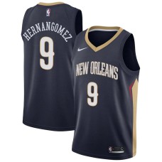 New Orleans Pelicans #9 Willy Hernangomez Jersey -Navy