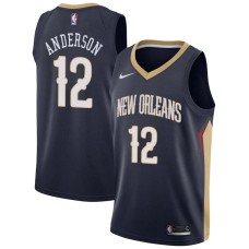 New Orleans Pelicans #12 Kenny Anderson Jersey -Navy