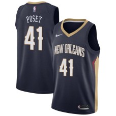 New Orleans Pelicans #41 James Posey Jersey -Navy