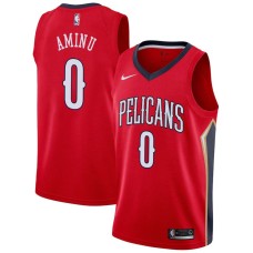 New Orleans Pelicans #0 Al-Farouq Aminu Jersey -Red