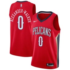 New Orleans Pelicans #0 Nickeil Alexander-Walker Jersey -Red