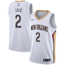 New Orleans Pelicans #2 Jarrett Jack Jersey -White