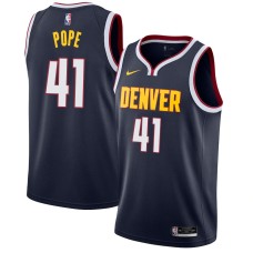 Denver Nuggets #41 Mark Pope Jersey -Navy