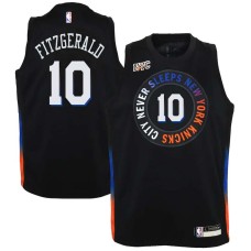 NEW YORK KNICKS CITY NEVER SLEEPS #10 Bob Fitzgerald Jersey -2020-2021City