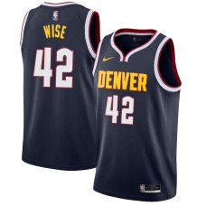 Denver Nuggets #42 Willie Wise Jersey -Navy