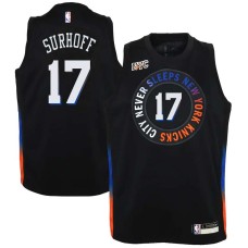 NEW YORK KNICKS CITY NEVER SLEEPS #17 Dick Surhoff Jersey -2020-2021City