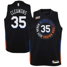 NEW YORK KNICKS CITY NEVER SLEEPS #35 Jim Cleamons Jersey -2020-2021City