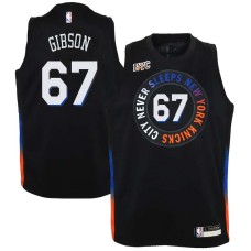 NEW YORK KNICKS CITY NEVER SLEEPS #67 Taj Gibson Jersey -2020-2021City