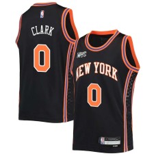 New York Knicks #0 Earl Clark Jersey -2021-2022 City NYC