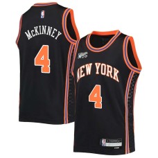 New York Knicks #4 Carlton McKinney Jersey -2021-2022 City NYC