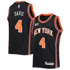 New York Knicks #4 Ben Davis Jersey -2021-2022 City NYC