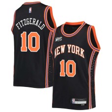 New York Knicks #10 Bob Fitzgerald Jersey -2021-2022 City NYC