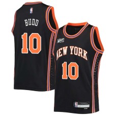 New York Knicks #10 Dave Budd Jersey -2021-2022 City NYC