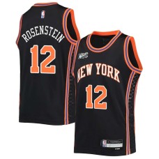 New York Knicks #12 Hank Rosenstein Jersey -2021-2022 City NYC