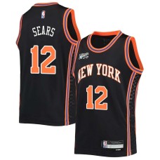 New York Knicks #12 Kenny Sears Jersey -2021-2022 City NYC