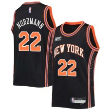 New York Knicks #22 Bevo Nordmann Jersey -2021-2022 City NYC