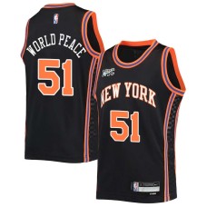 New York Knicks #51 Metta World Peace Jersey -2021-2022 City NYC