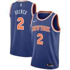 New York Knicks #2 Jamison Brewer Jersey -Blue