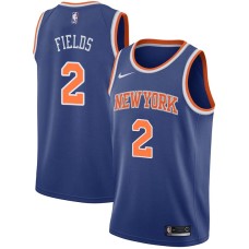 New York Knicks #2 Landry Fields Jersey -Blue