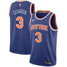 New York Knicks #3 Bob Cluggish Jersey -Blue