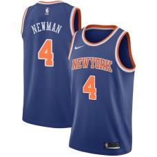 New York Knicks #4 Johnny Newman Jersey -Blue