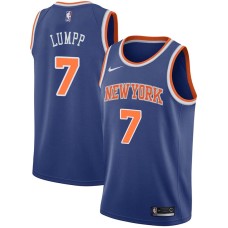 New York Knicks #7 Ray Lumpp Jersey -Blue