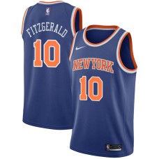 New York Knicks #10 Bob Fitzgerald Jersey -Blue