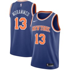 New York Knicks #13 Nazr Mohammed Jersey -Blue