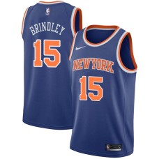 New York Knicks #15 Aud Brindley Jersey -Blue