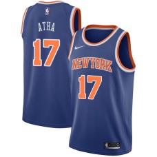 New York Knicks #17 Dick Atha Jersey -Blue