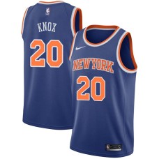 New York Knicks #20 Kevin Knox Jersey -Blue