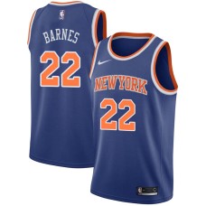 New York Knicks #22 Jim Barnes Jersey -Blue