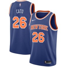 New York Knicks #26 Kelvin Cato Jersey -Blue