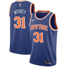 New York Knicks #31 Matt Mooney Jersey -Blue