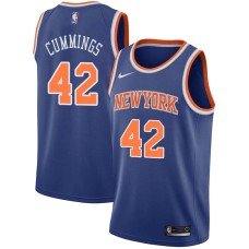 New York Knicks #42 Pat Cummings Jersey -Blue