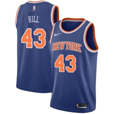 New York Knicks #43 Jordan Hill Jersey -Blue