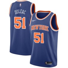 New York Knicks #51 Michael Doleac Jersey -Blue