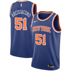 New York Knicks #51 Ryan Arcidiacono Jersey -Blue