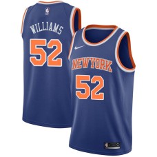 New York Knicks #52 Buck Williams Jersey -Blue