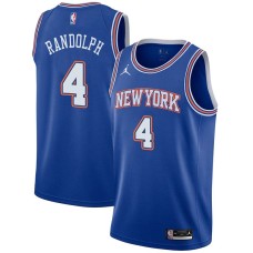 New York Knicks #4 Anthony Randolph Jersey -JORDAN Blue