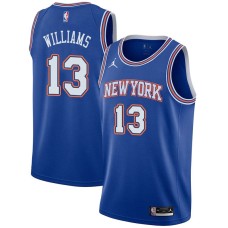 New York Knicks #13 Ray Williams Jersey -JORDAN Blue