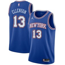 New York Knicks #13 Henry Ellenson Jersey -JORDAN Blue