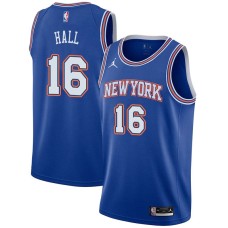 New York Knicks #16 Tyler Hall Jersey -JORDAN Blue